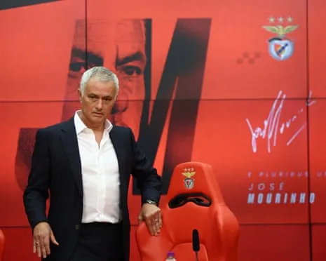 Mourinho Named as Benfica's Managerial Coach Through 2027